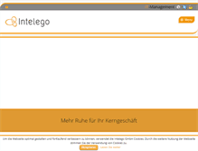 Tablet Screenshot of intelego.net